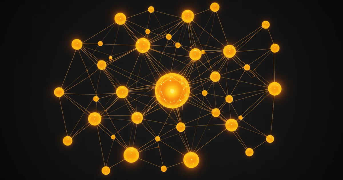 Abstract hidden risk spreading through a shared network token