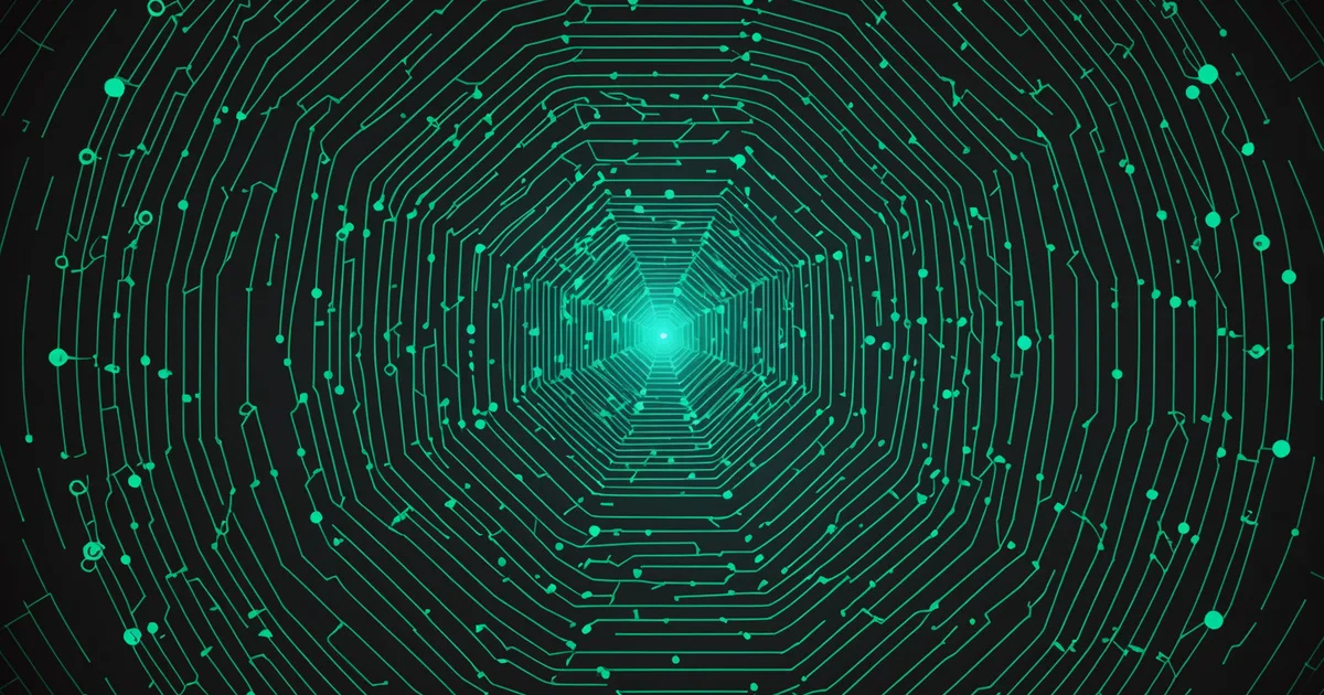 Abstract depiction of agent identity and cryptographic proof